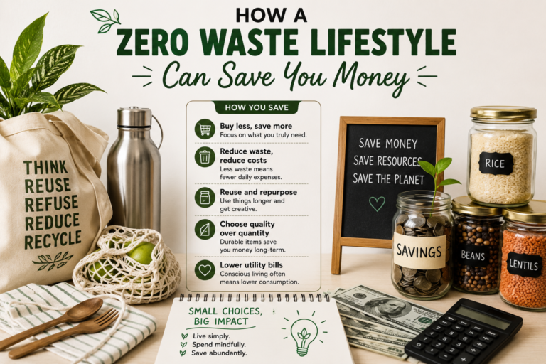 How a Zero Waste Lifestyle Can Save You Money